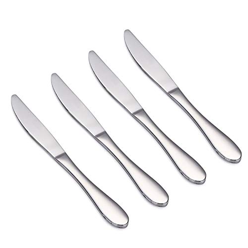 Kibbidea Kindermesser Set 4 teilig, Kinder Messerset, Küchenmesser