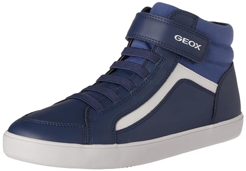 Geox Herren J GISLI Boy C Sneaker, Navy/AVIO, 37 EU