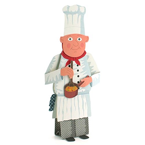 'CHEF-KOCH' Pop-Up-Karte - ideal als Einladungskarte zum Kochabend oder Küchen-Party
