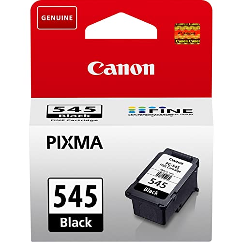 Canon PG-545 Black Ink Cartridge PG-545, Original, 8287B001 (PG-545, Original, Pigment-Based Ink, Black, PIXMA MG2450, 1 pc(s), Inkjet Printing)