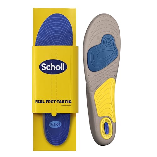 Scholl GelActiv Laufeinlagen für Frauen - Komfort-Sporteinlagen mit Druck- und Fußgewölbestütze und Freshsheet Geruchsschutz - Perfekte Einlage für Sportschuhe - Schuhgröße 35.5-40.5 Paar