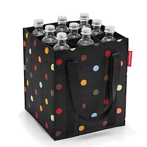 reisenthel bottlebag dots - 9 Fächer, einfaches Recycling der Flaschen, Tragegurte