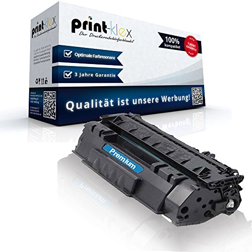 Print-Klex Tonerkartusche kompatibel für HP LaserJet Professional P2013n P2014 P2014n P2015 P2015d P2015dn P2015n P2015x HP53a Q7553a HP 53a XXL Black Schwarz